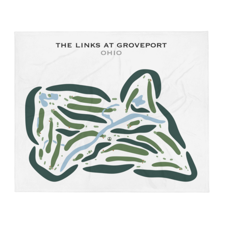 The Links At Groveport, Ohio - Printed Golf Courses