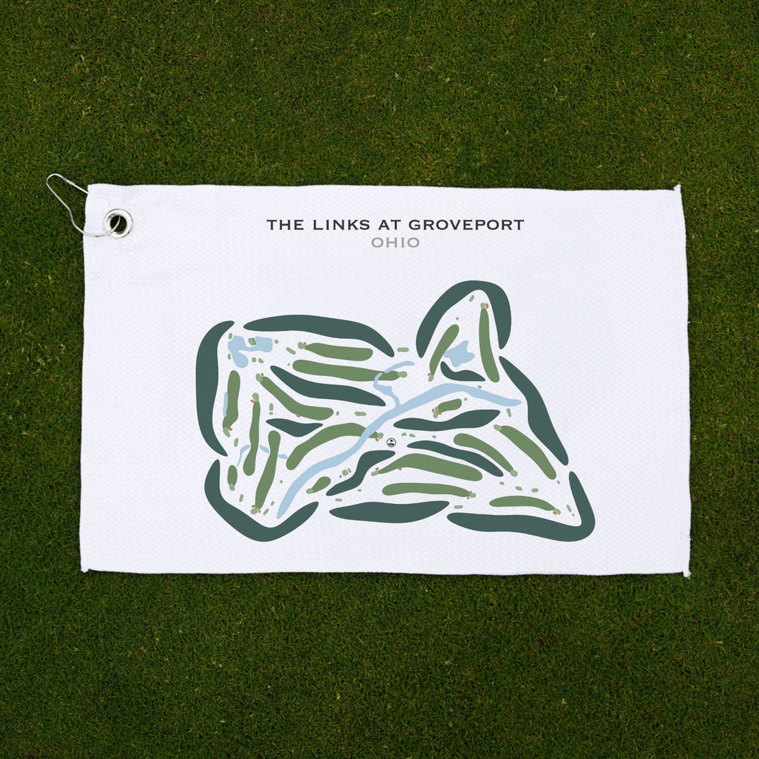 The Links At Groveport, Ohio - Printed Golf Courses