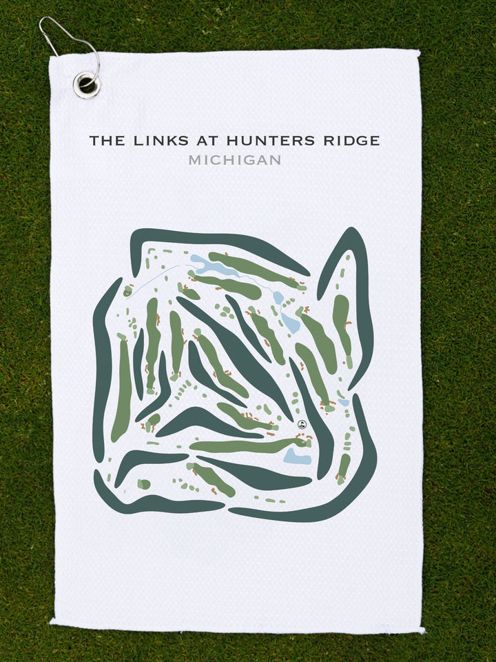 The Links at Hunters Ridge, Michigan - Printed Golf Courses