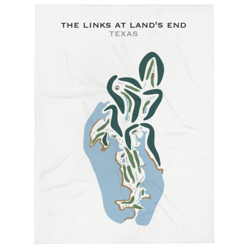 The Links At Land's End, Texas - Printed Golf Courses