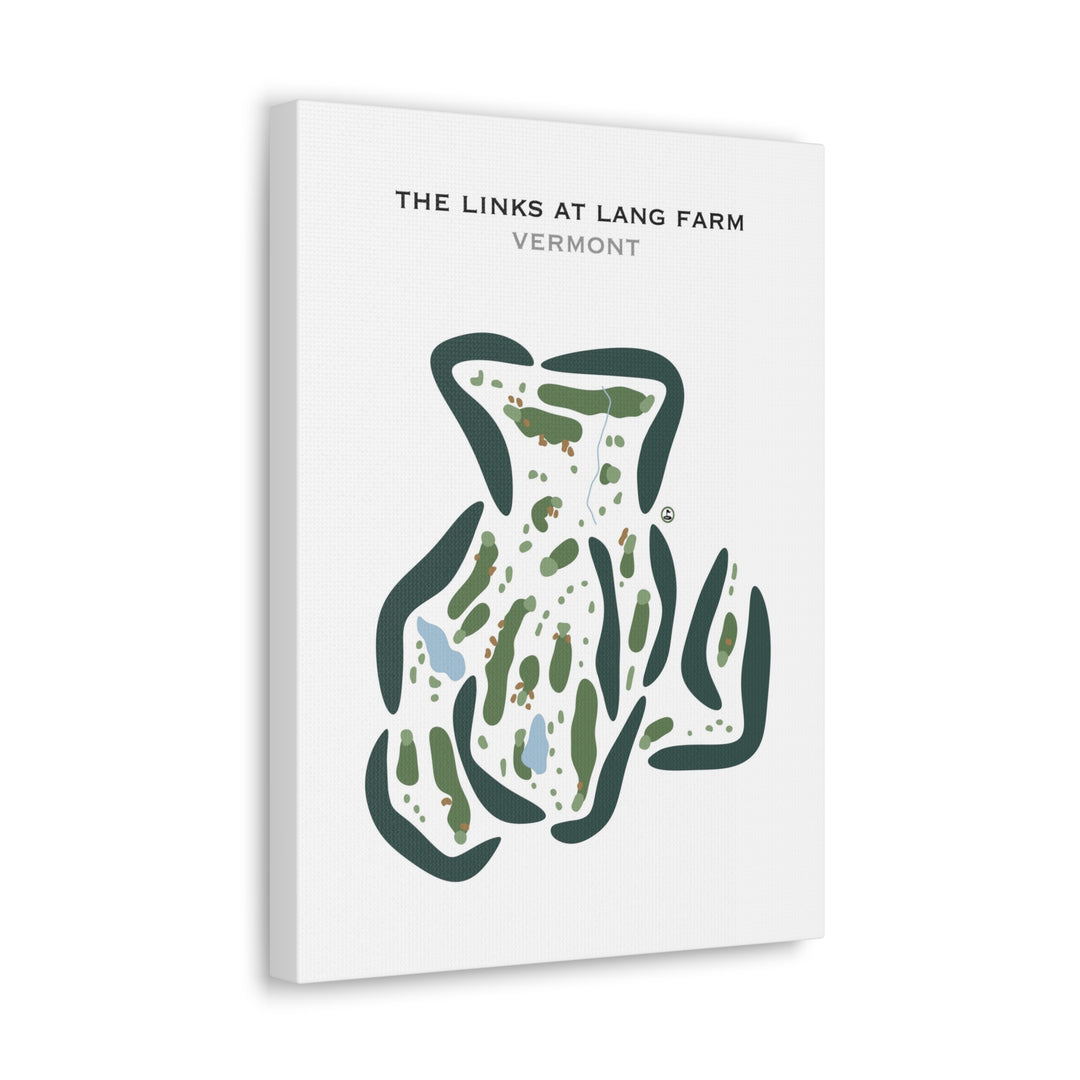 The Links at Lang Farm, Vermont - Printed Golf Courses