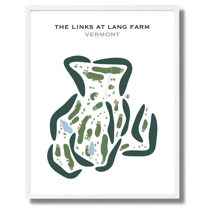 The Links at Lang Farm, Vermont - Printed Golf Courses