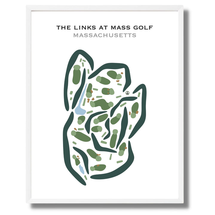 The Links at Mass Golf, Massachusetts - Printed Golf Courses