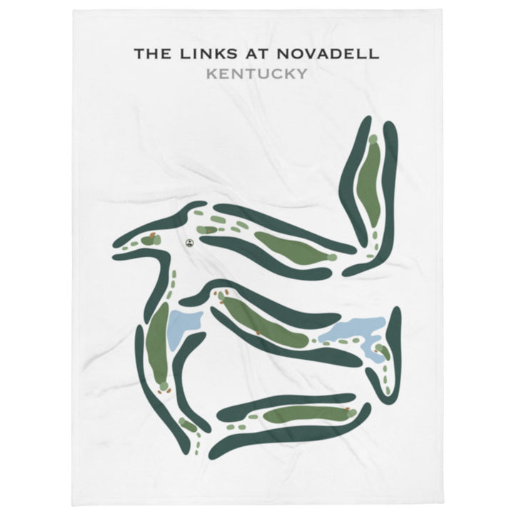 The Links at Novadell, Kentucky - Printed Golf Course