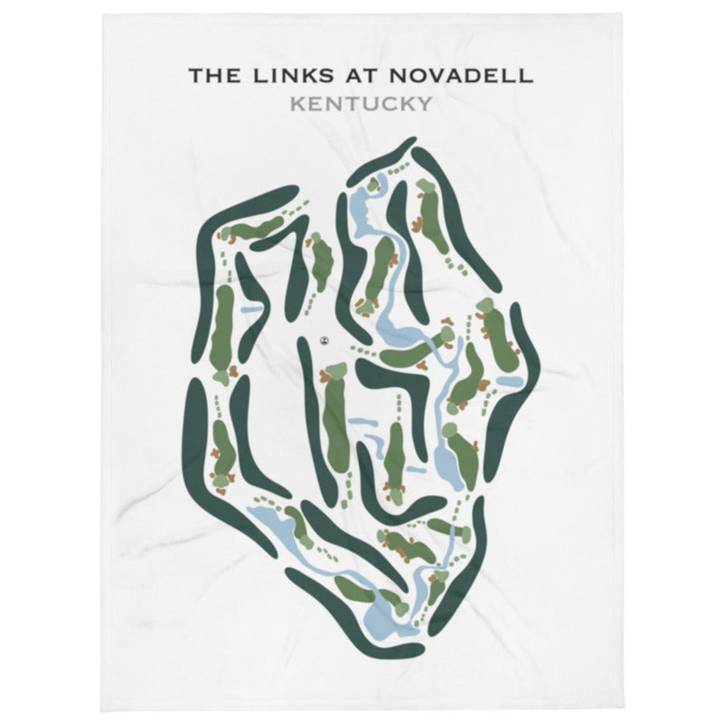 The Links at Novadell, Old Course, Kentucky - Printed Golf Course