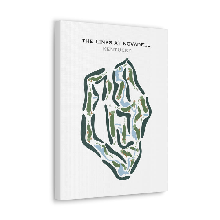 The Links at Novadell, Old Course, Kentucky - Printed Golf Course