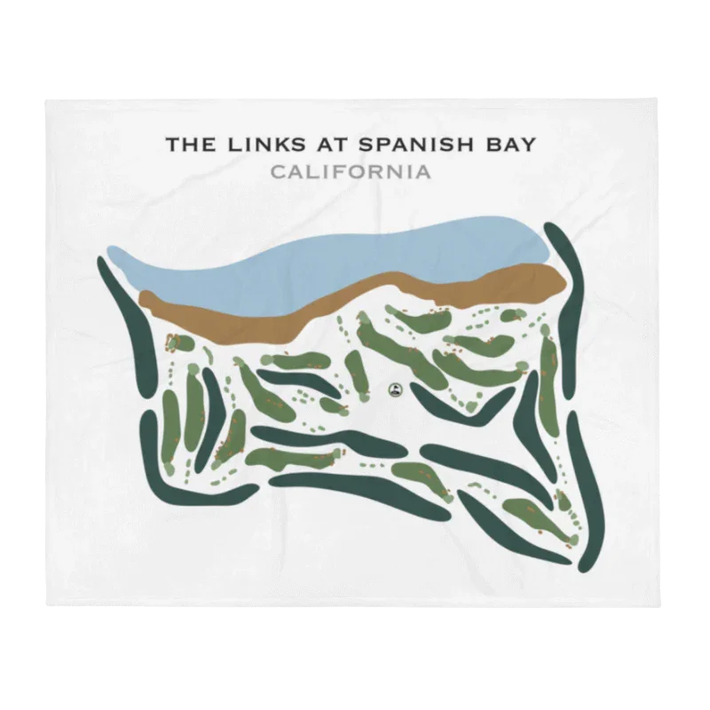 The Links at Spanish Bay, California - Printed Golf Courses