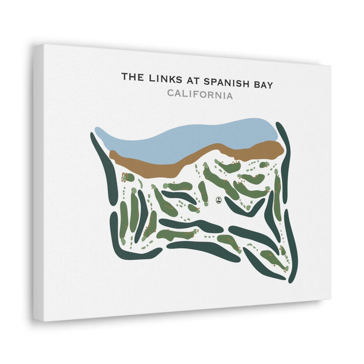 The Links at Spanish Bay, California - Printed Golf Courses