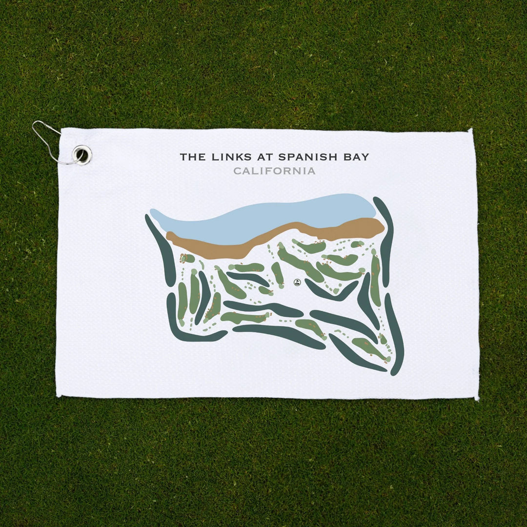 The Links at Spanish Bay, California - Printed Golf Courses