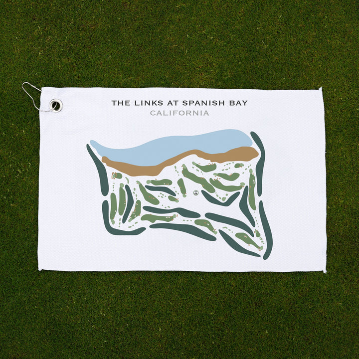 The Links at Spanish Bay, California - Printed Golf Courses