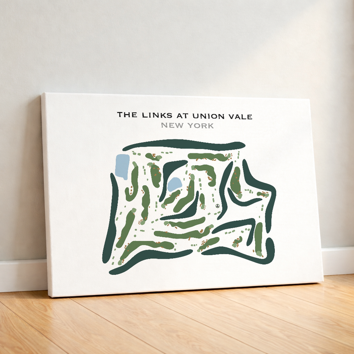 The Links at Union Vale, New York - Printed Golf Course