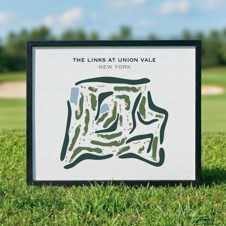 The Links at Union Vale, New York - Printed Golf Course