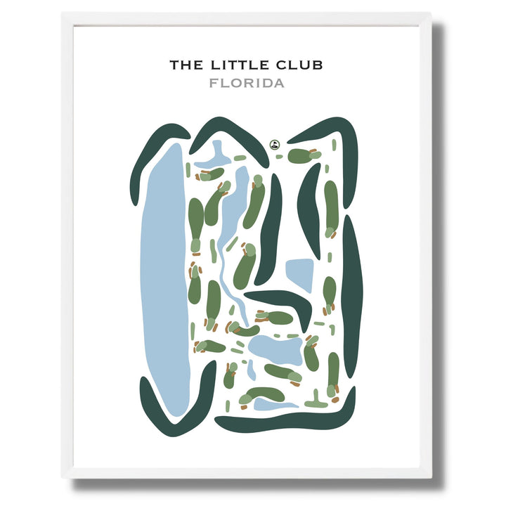 The Little Club, Florida - Printed Golf Courses