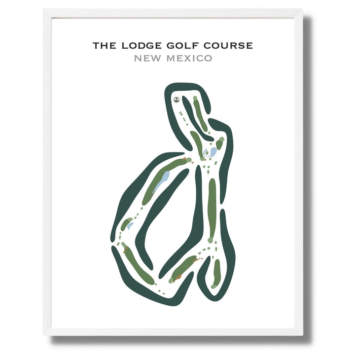 The Lodge Golf Course, New Mexico - Printed Golf Courses