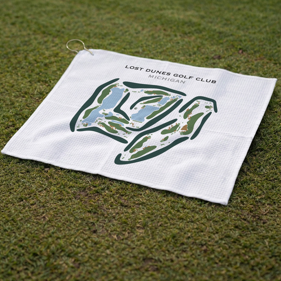 The Lost Dunes Golf Club, Michigan - Printed Golf Course