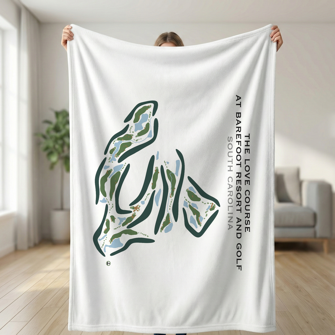 The Love Course at Barefoot Resort & Golf, South Carolina - Printed Golf Course