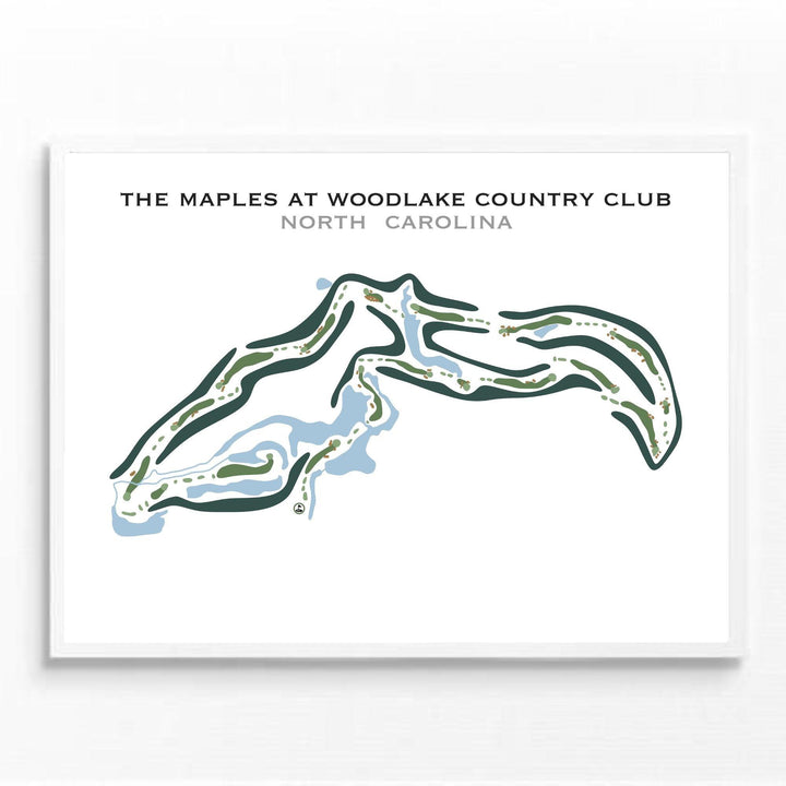The Maples At Woodlake Country Club, North Carolina - Golf Course Prints