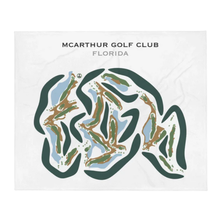 The McArthur Golf Club, Florida - Printed Golf Courses
