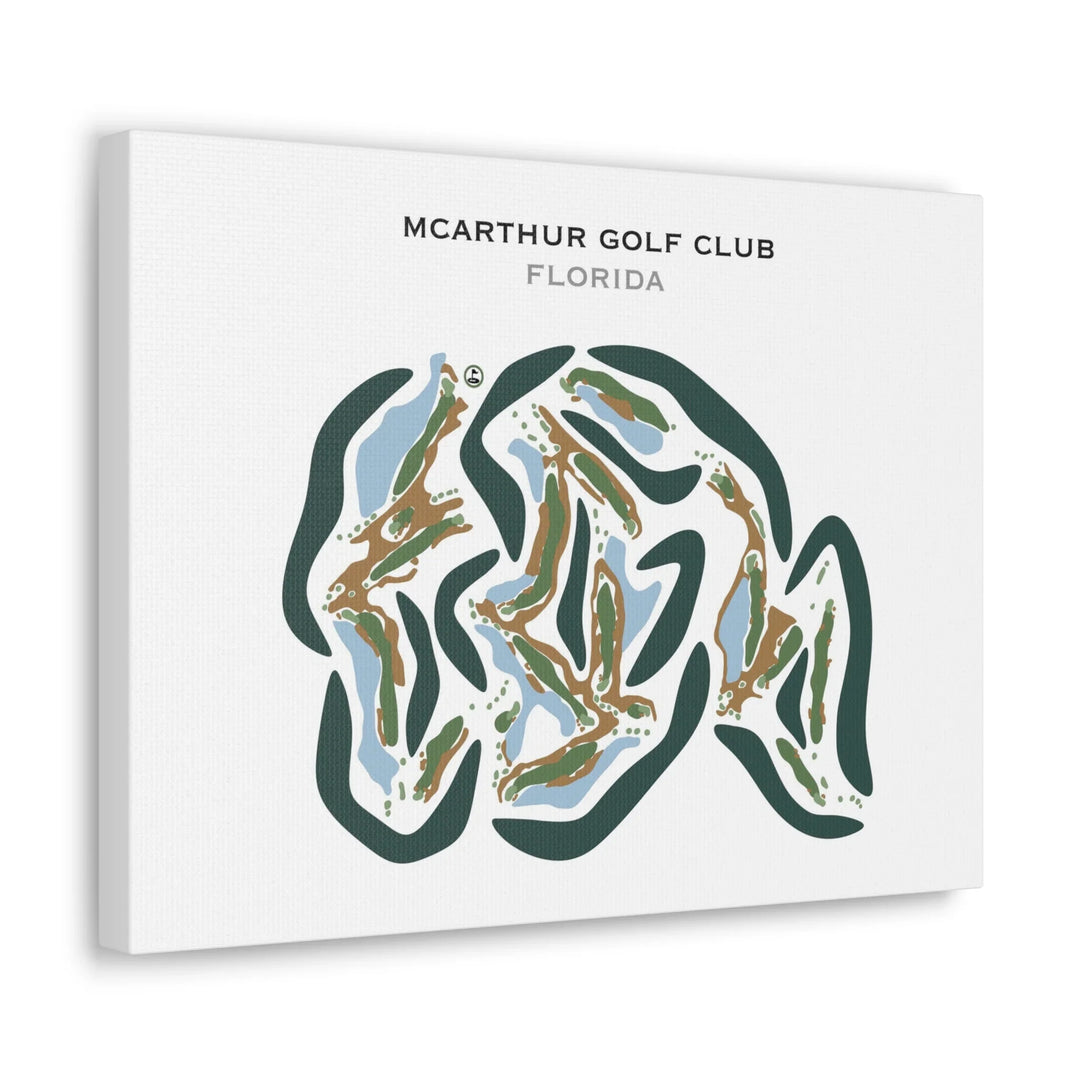 The McArthur Golf Club, Florida - Printed Golf Courses