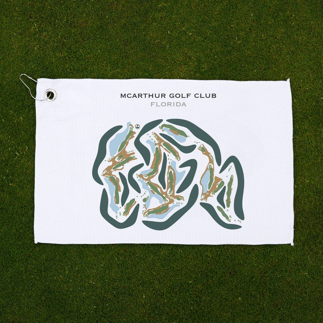 The McArthur Golf Club, Florida - Printed Golf Courses