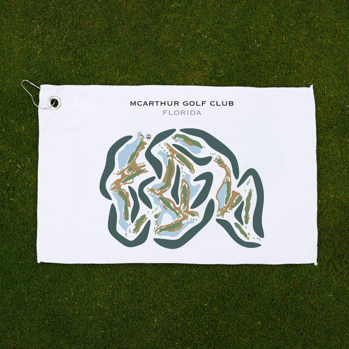 The McArthur Golf Club, Florida - Printed Golf Courses
