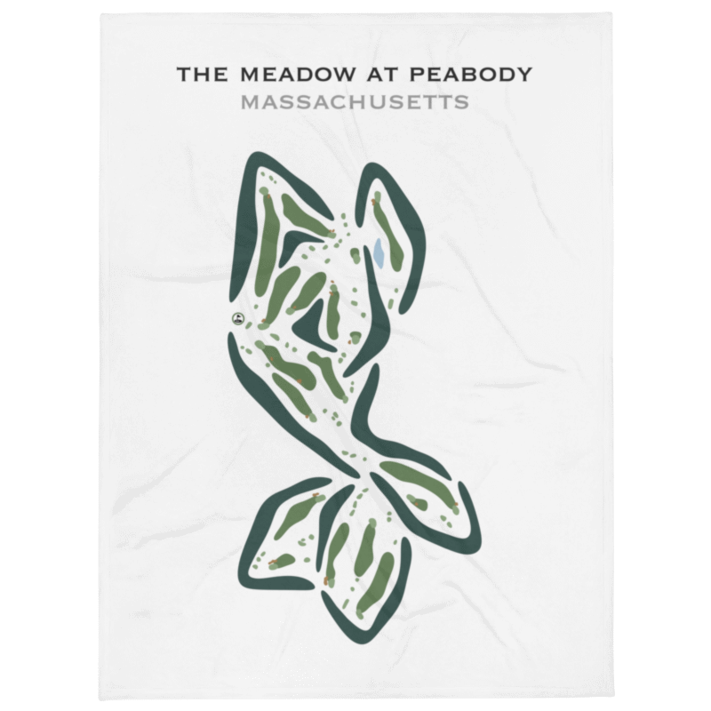 The Meadow At Peabody, Massachusetts - Printed Golf Courses