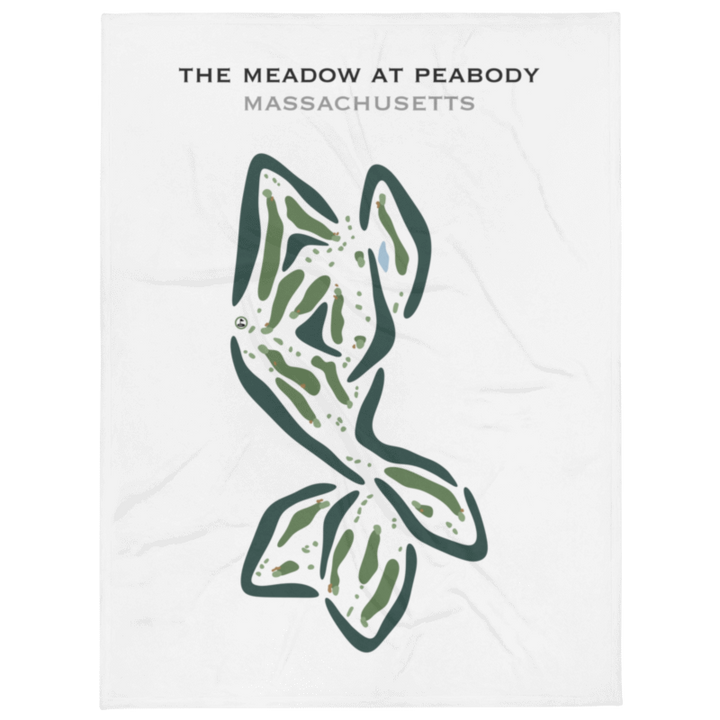 The Meadow At Peabody, Massachusetts - Printed Golf Courses