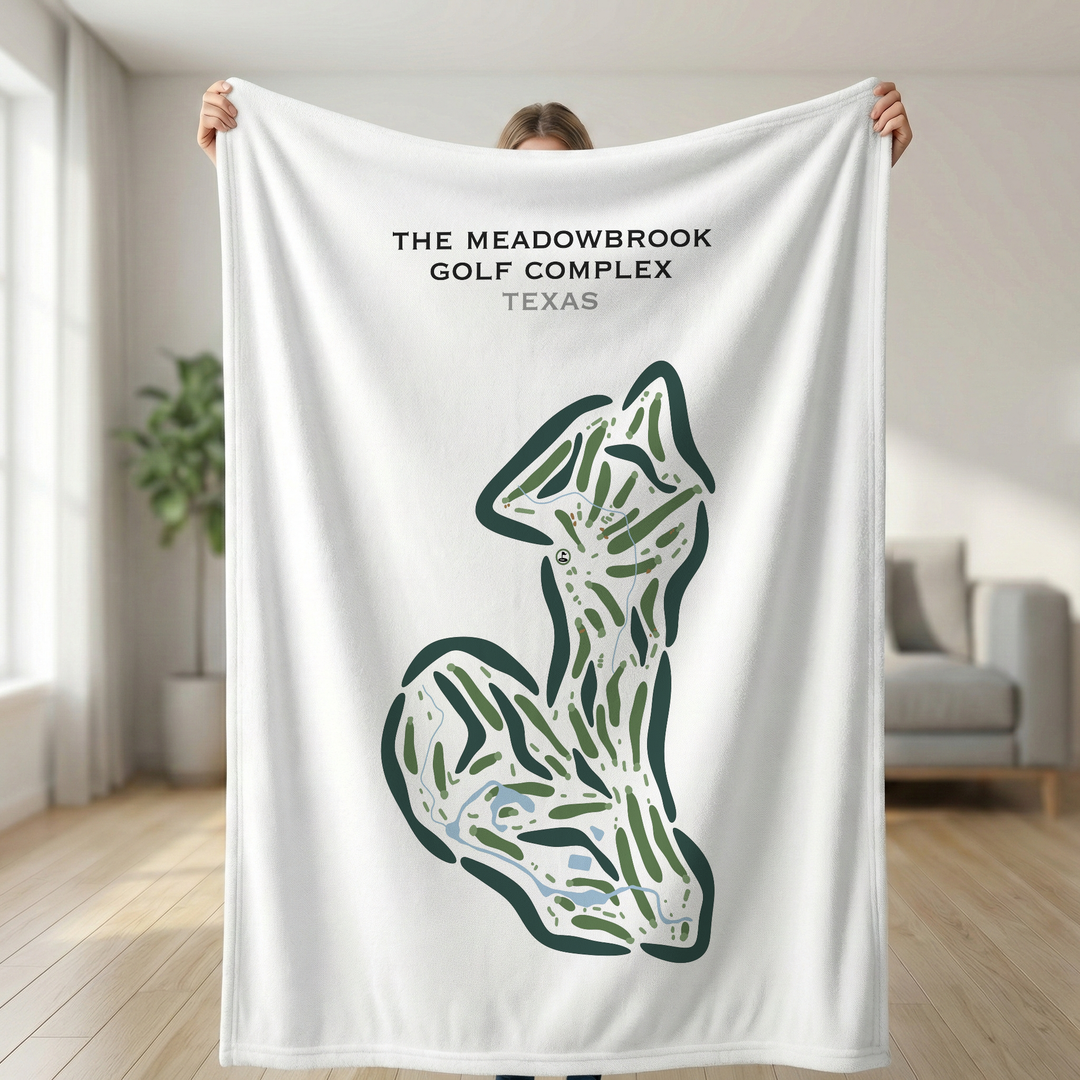 The Meadowbrook Golf Complex, Texas - Printed Golf Courses