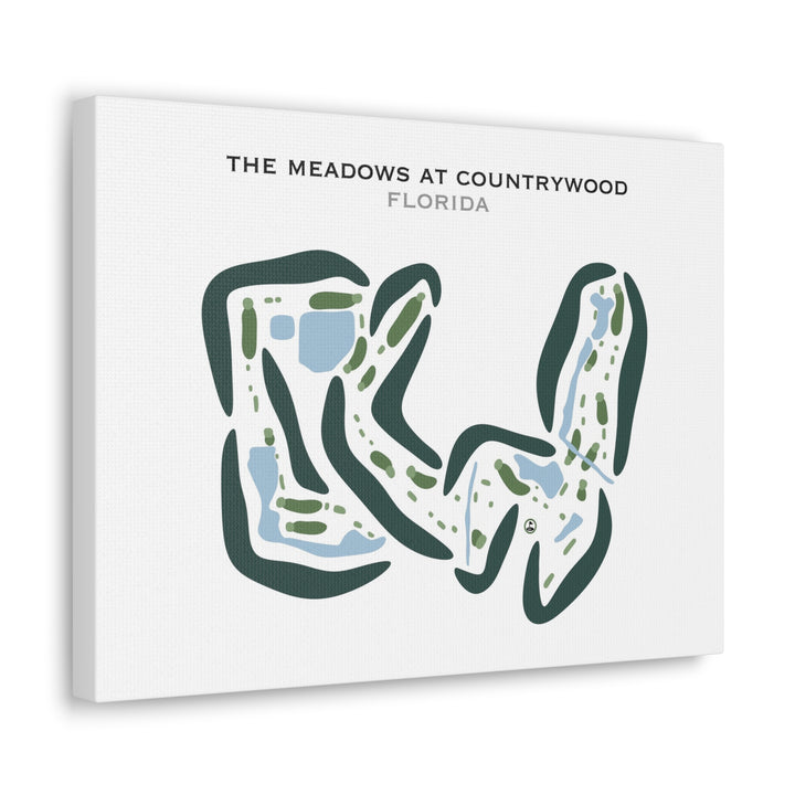 The Meadows At Countrywood, Florida - Printed Golf Courses
