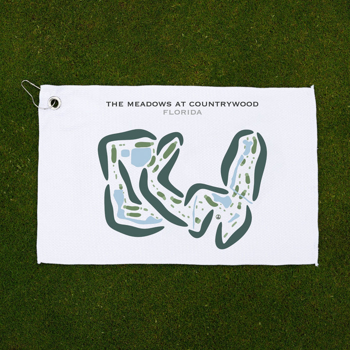 The Meadows At Countrywood, Florida - Printed Golf Courses