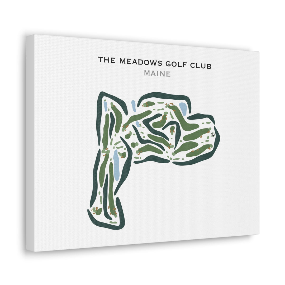 The Meadows Golf Club, Maine - Printed Golf Courses