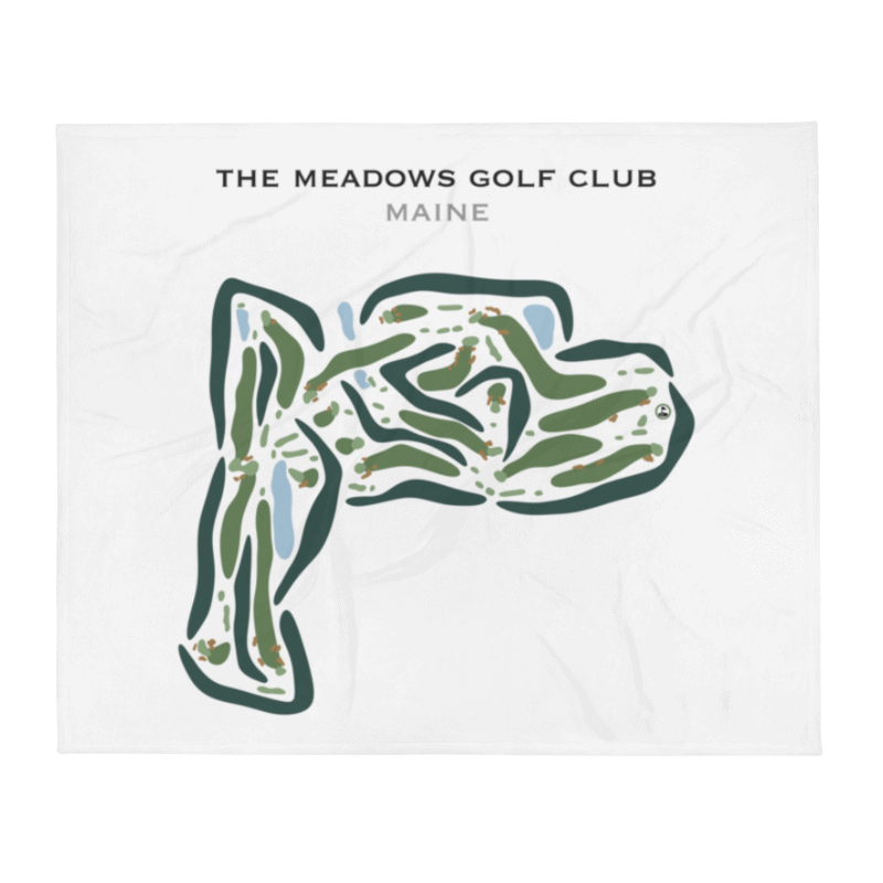 The Meadows Golf Club, Maine - Printed Golf Courses