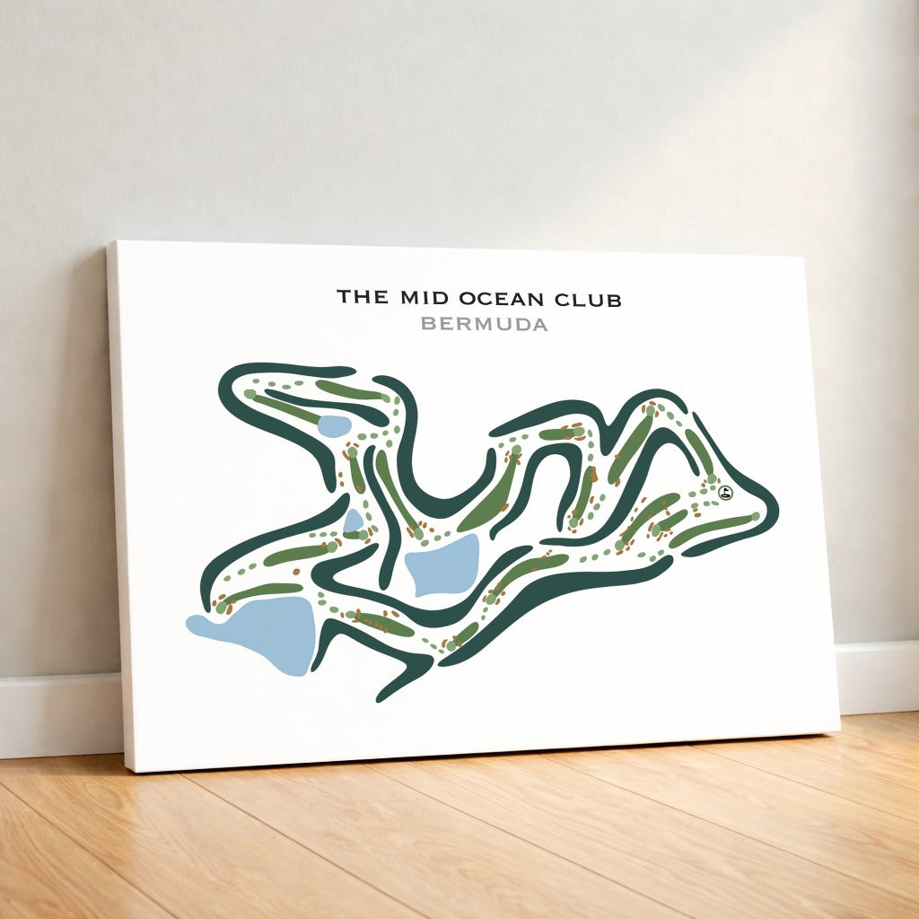 The Mid Ocean Club, Bermuda - Printed Golf Courses