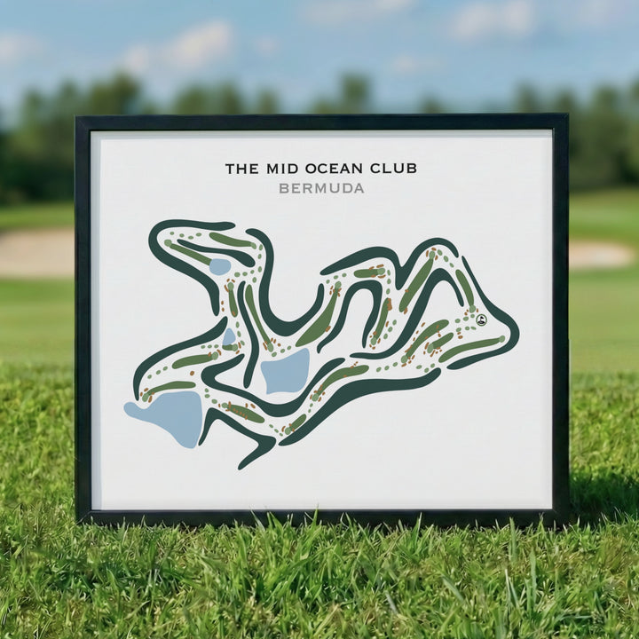 The Mid Ocean Club, Bermuda - Printed Golf Courses