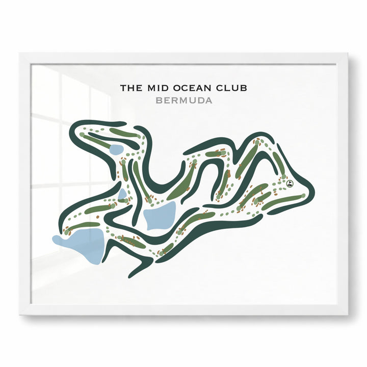 The Mid Ocean Club, Bermuda - Printed Golf Courses