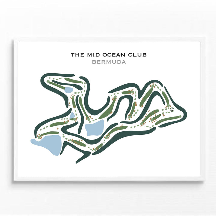 The Mid Ocean Club, Bermuda - Printed Golf Courses