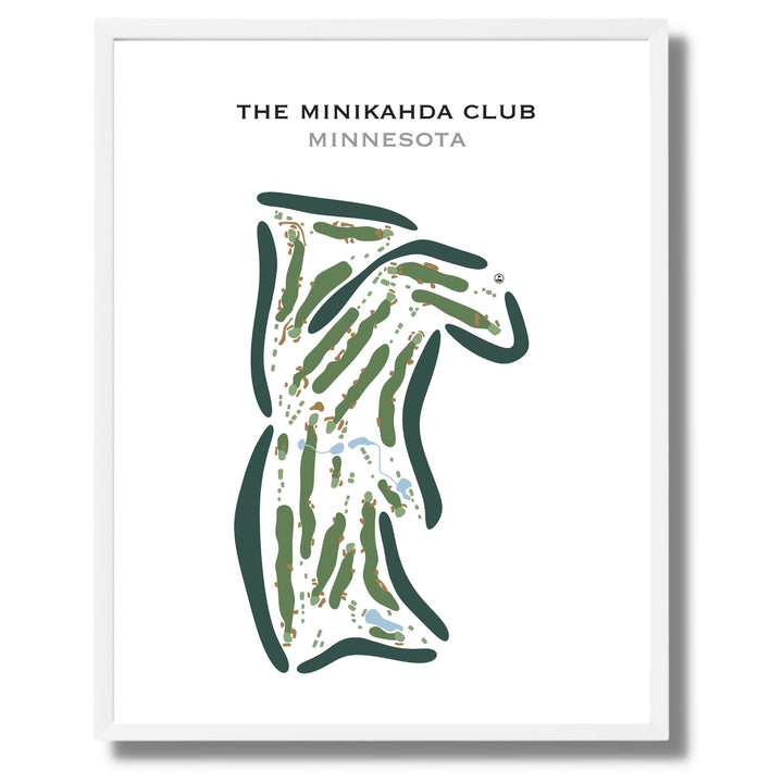 The Minikahda Club, Minnesota - Printed Golf Courses