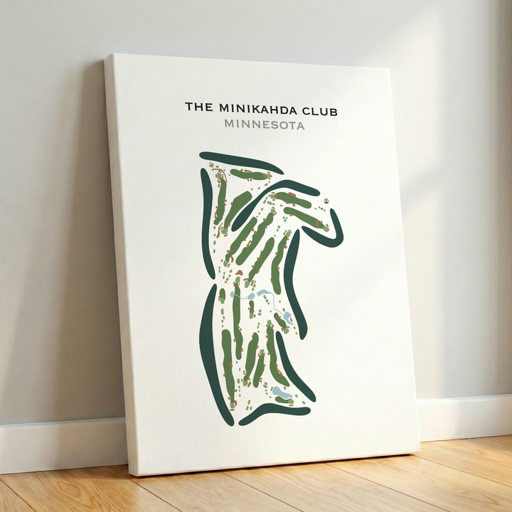 The Minikahda Club, Minnesota - Printed Golf Courses