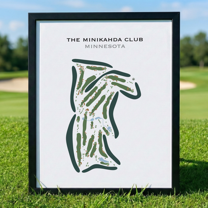 The Minikahda Club, Minnesota - Printed Golf Courses