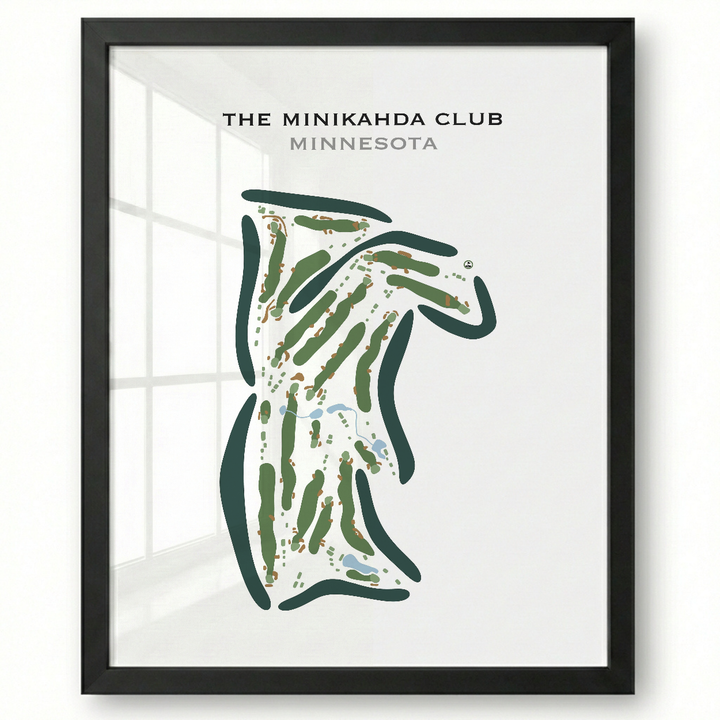 The Minikahda Club, Minnesota - Printed Golf Courses