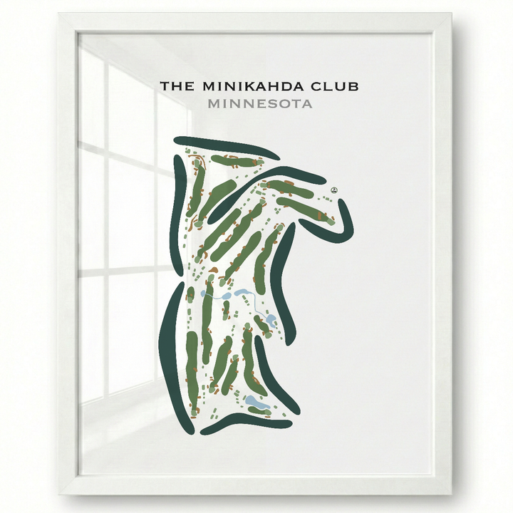 The Minikahda Club, Minnesota - Printed Golf Courses