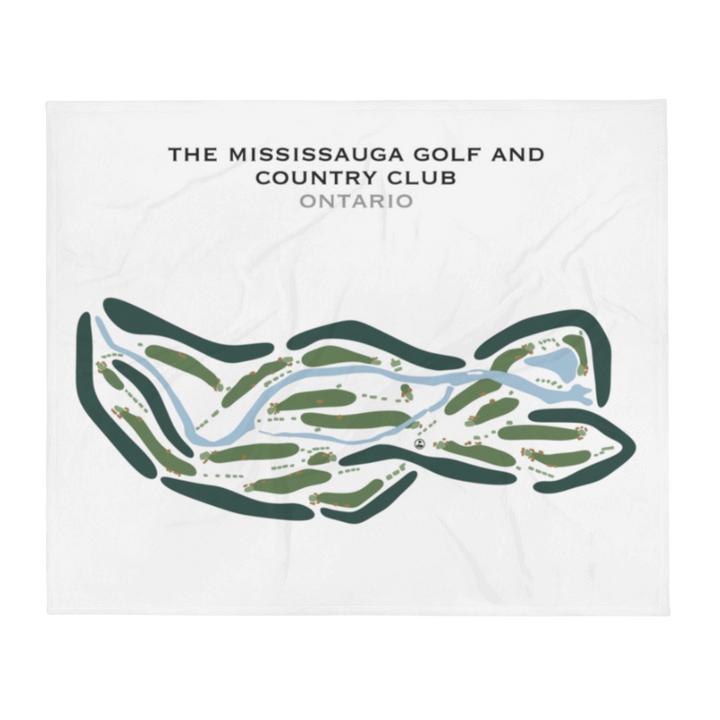 The Mississauga Golf and Country Club, Ontario - Printed Golf Courses
