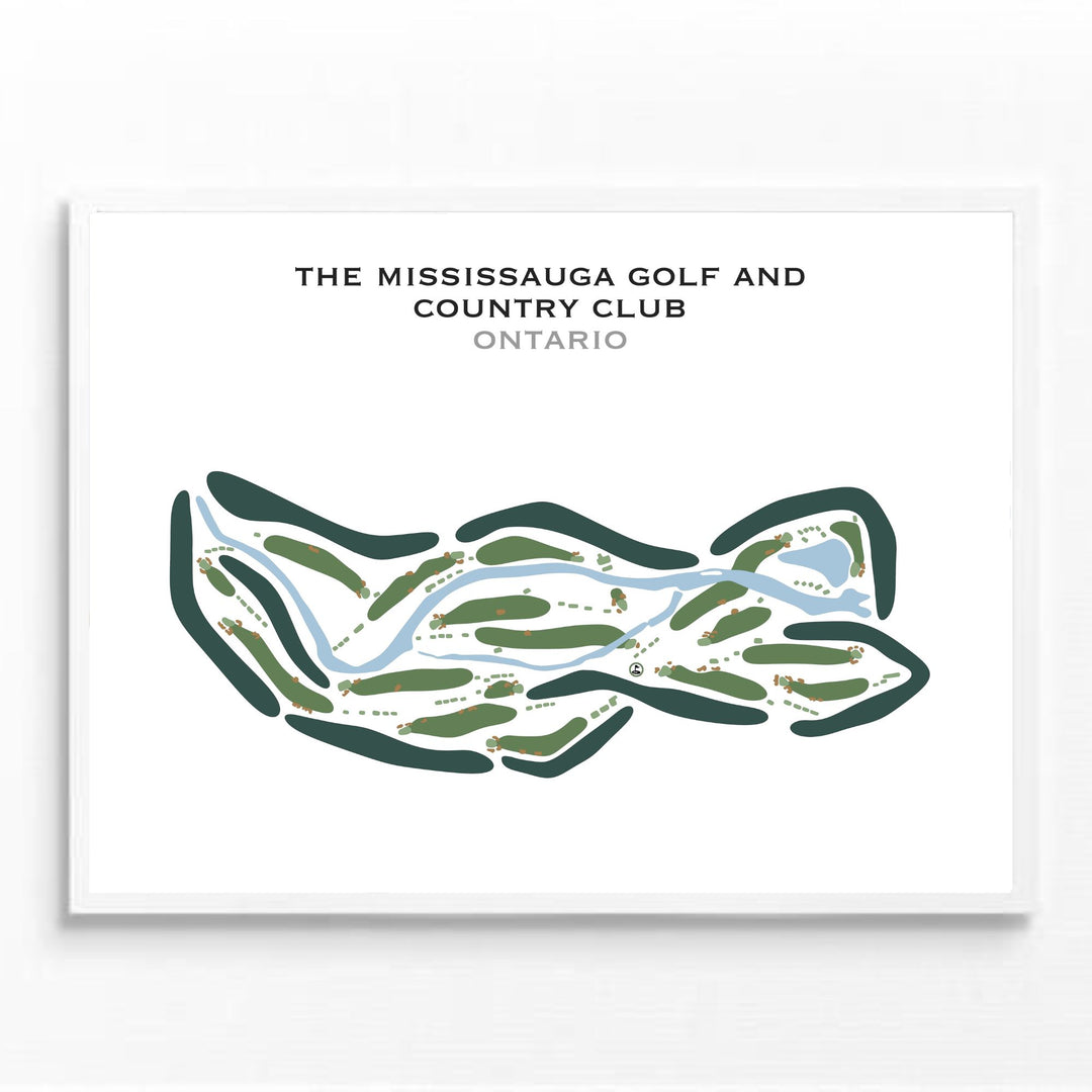 The Mississauga Golf and Country Club, Ontario - Printed Golf Courses