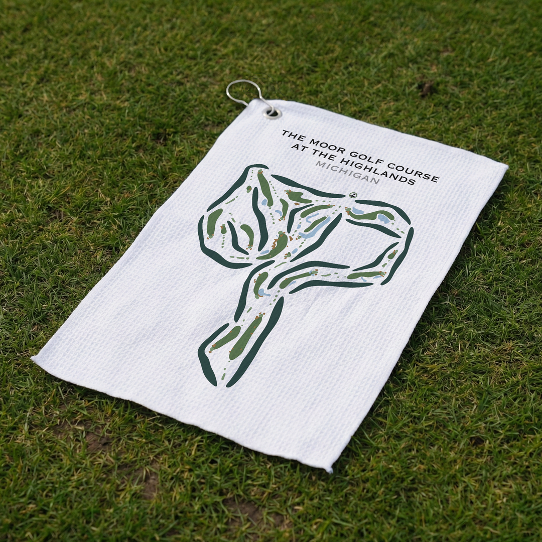 The Moor Golf Course At The Highlands, Michigan - Printed Golf Courses