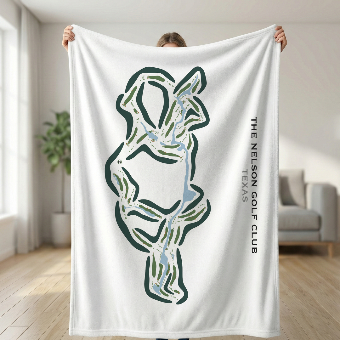 The Nelson Golf Club, Texas - Printed Golf Courses