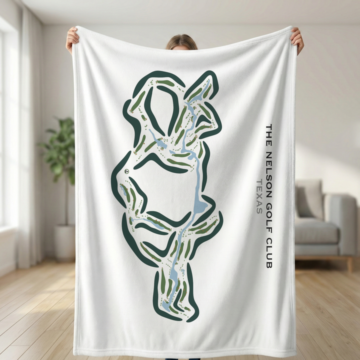 The Nelson Golf Club, Texas - Printed Golf Courses