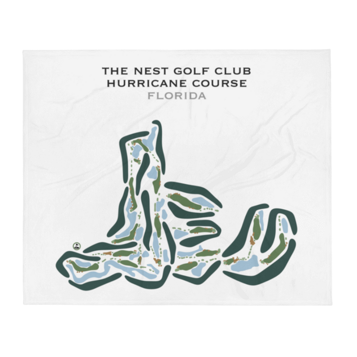 The Nest Golf Club - Hurricane Course, Florida - Printed Golf Courses