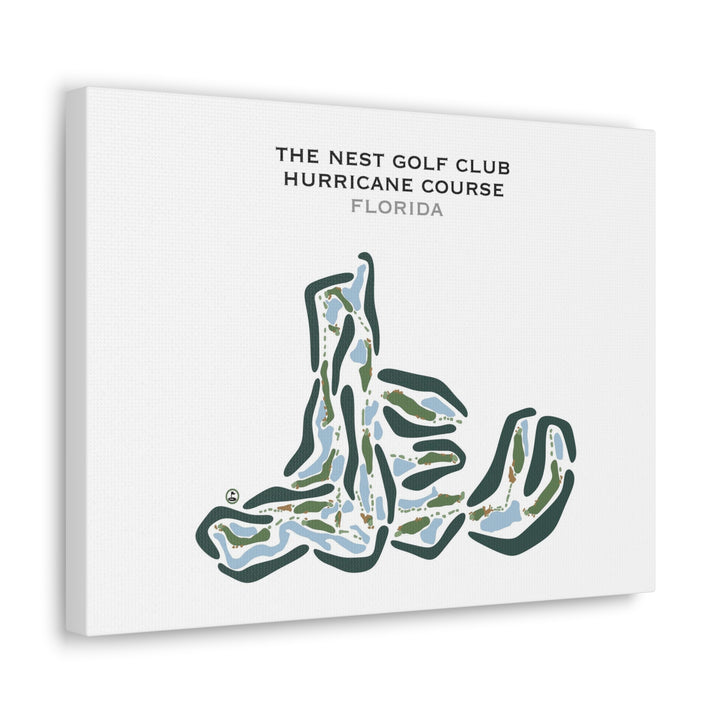The Nest Golf Club - Hurricane Course, Florida - Printed Golf Courses