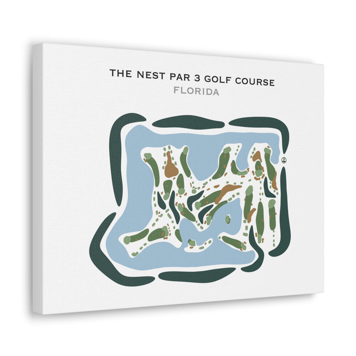The Nest Par 3 Golf Course, Florida - Printed Golf Courses