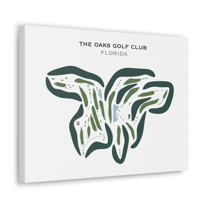 The Oaks Club, Florida - Printed Golf Courses